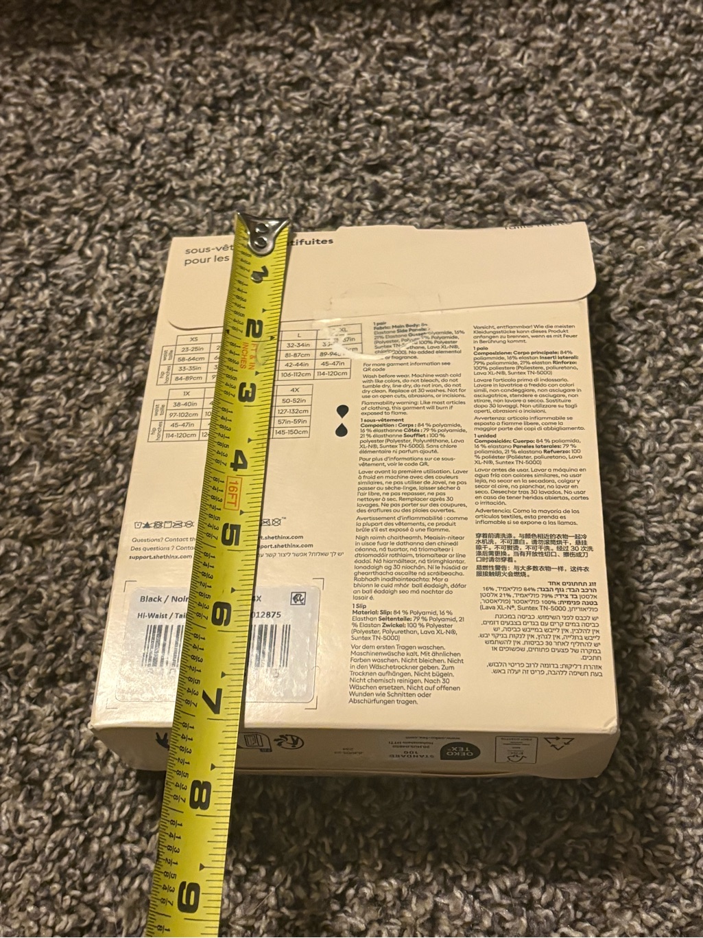 (Thinx) Hi-Waist Leakproof Period Underwear: Size 4xl — image 4 of 5